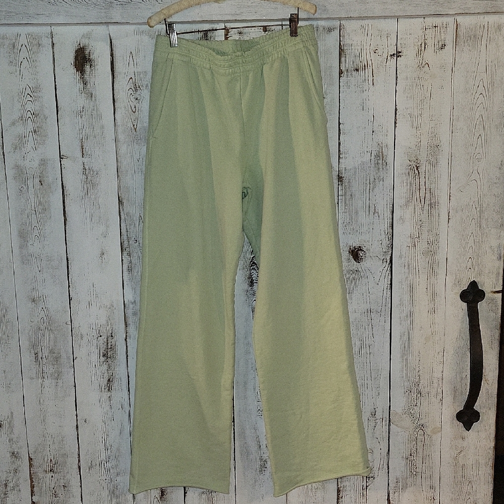 Acne Studios Mint Green Sweatpants with Pockets